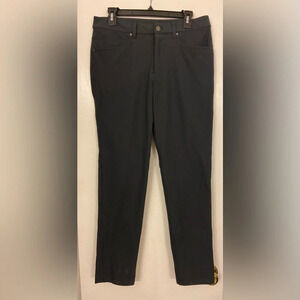 Lululemon Pant Slim Warpstreme Pant Dark Gray Size 31
